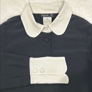 Agnes B. Black and White mini dress ♡